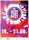 Plakat des 30. Ahlener Stadtfestes 2014
