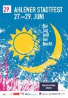 Plakat des 29. Ahlener Stadtfestes 2014