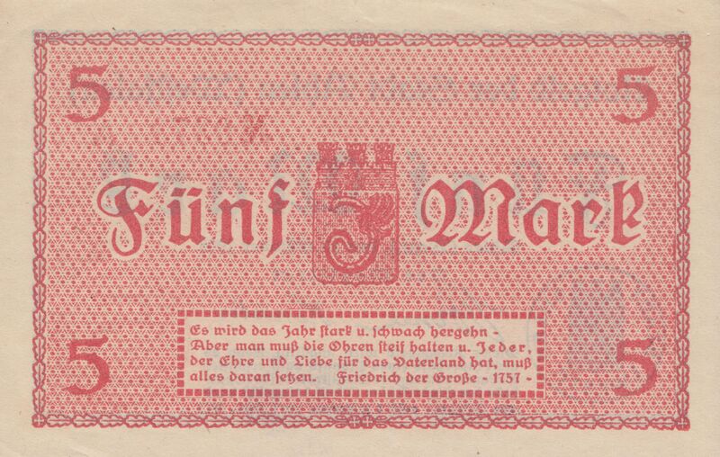 Datei:5 Mark Hinten.jpg